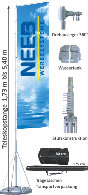 event_teleskopmast_fahnenmast_fahne
