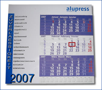 Kalender alupress