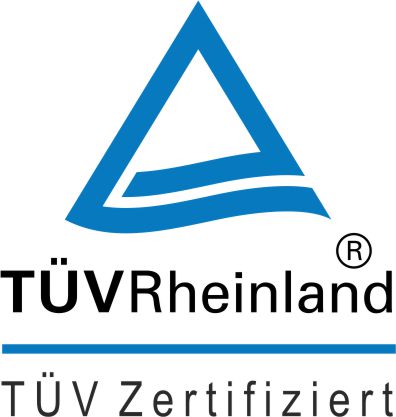 Zertifikat TÜV Rheinland Logo