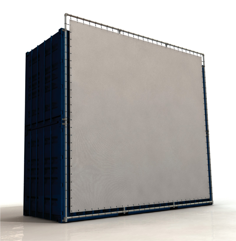 Containerrahmen-S200766-2-Container-lange-Seite-komplett-Bannerrahmen